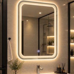 Gương đèn LED chữ nhật CAO CẤP