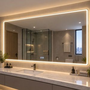 Gương đèn LED thiết kế, sản xuất riêng theo nhu cầu