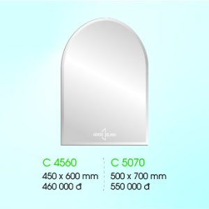 Gương Hình Cong trơn cao cấp