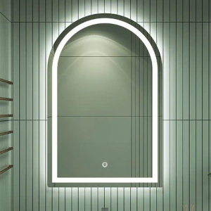 Gương đèn LED Hình Cong giá rẻ - Kích thước 50x70